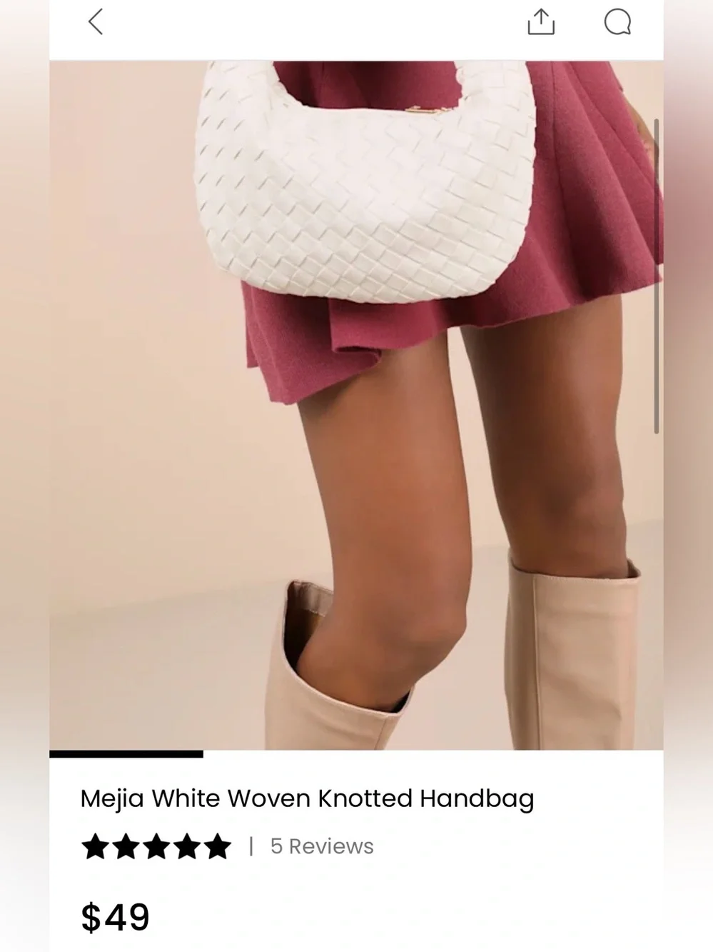 Lulus cute white